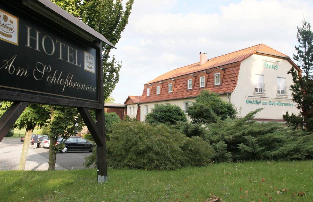 Am Schlossbrunnen Bad Muskau Exteriör bild
